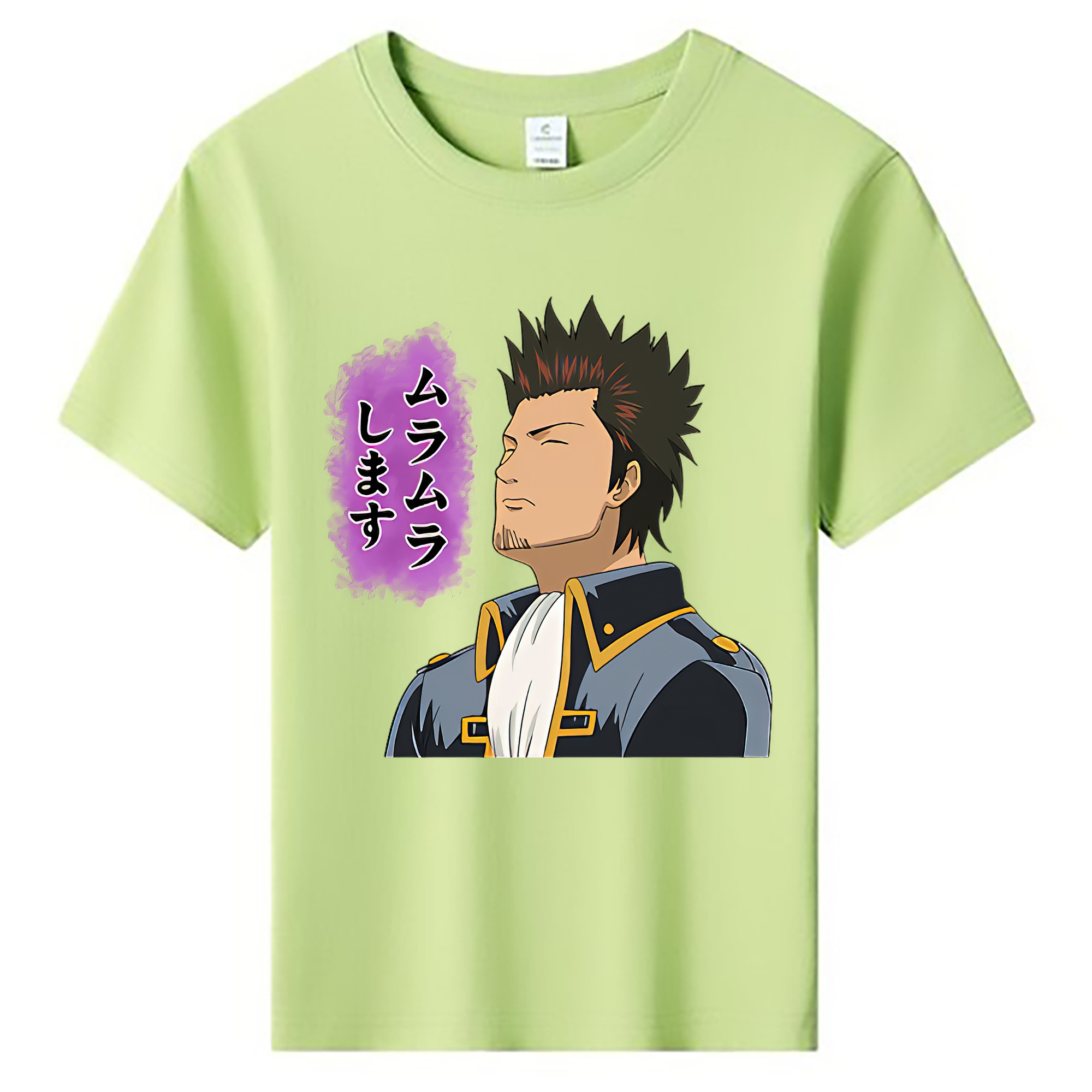 （画像用） ぎんたま 坂田銀時（さかたぎんとき） 神楽 志村新八（しむら しんぱち） GINTAMA Sakata Gintoki Kagura Shimura Shinpachi 綿100％キッズTシャツ（フロントプリント）